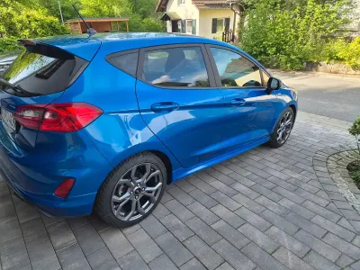 Gebraucht Ford Fiesta ST-Line 101 PS (74 kW) 2020 Blau Kleinwagen