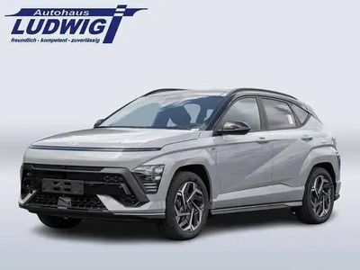 Gebraucht Hyundai Kona N Line 141 PS (103 kW) 2024 Grau (cyber grey metallic) SUV