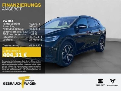 Schwarz Gebraucht 2025 VW ID.4 GTX SUV | 40.110 € (Superpreis)
