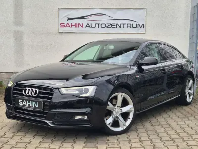 Gebraucht Audi A5 Sportback Black Edition 150 PS (110 kW) 2015 Mythosschwarz metallic Kleinwagen