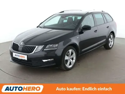 Gebraucht Skoda Octavia Clever 150 PS (110 kW) 2018 Cerna magic/black magic Kombi