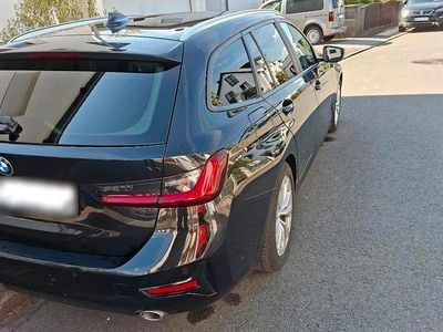 Brugt BMW 318 150 HK (110 kW) 2022 Sort Stationcar