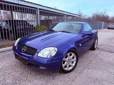 Gebraucht Mercedes SLK200 136 PS (100 kW) 1998 Blau Cabrio