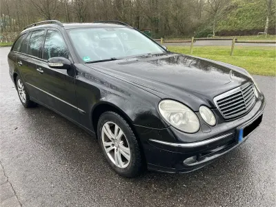 Usata Mercedes E200 Avantgarde 163 CV (119 kW) 2005 Nero Berlina