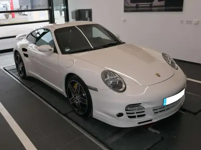 Gebraucht Porsche 997 Turbo 480 PS (353 kW) 2006 Weiß Coupé
