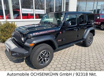Gebraucht Jeep Wrangler Rubicon 272 PS (200 kW) 2024 Schwarz SUV