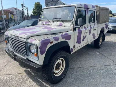 Gebraucht Land Rover Defender 122 PS (89 kW) 2001 Weiß Kombi