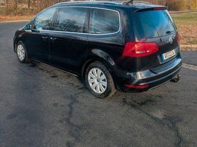 Gebraucht VW Sharan Highline 140 PS (102 kW) 2010 Schwarz Van / Kleinbus