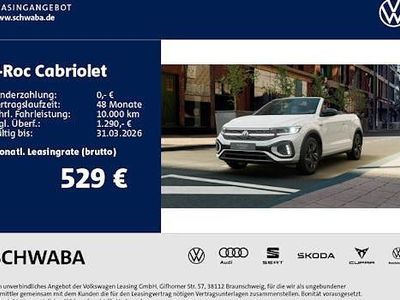 Neu VW T-Roc R-line 150 PS (110 kW) 2026 Weiß SUV