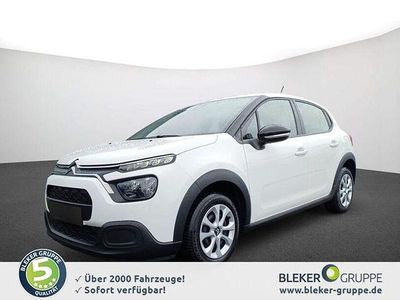Gebraucht Citroën C3 Feel 82 PS (60 kW) 2023 Weiß Kleinwagen