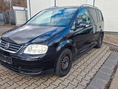 Gebraucht VW Touran Goal 150 PS (110 kW) 2006 Schwarz Van / Kleinbus