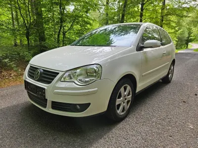 Gebraucht VW Polo Trendline 60 PS (44 kW) 2008 Weiß Kleinwagen