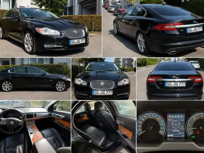 Gebraucht Jaguar XF 211 PS (155 kW) 2011 Schwarz Limousine