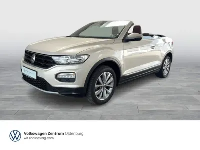 Gebraucht VW T-Roc Cabriolet Style 150 PS (110 kW) 2021 Silber Cabrio