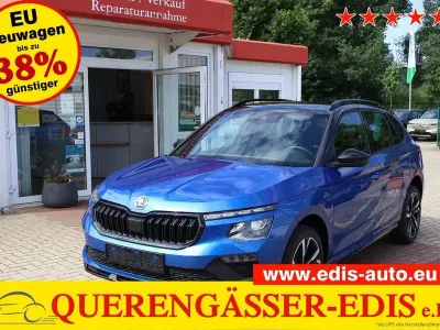Neu Skoda Kamiq Monte Carlo 150 PS (110 kW) 2026 Race blau/ dach schwarz SUV