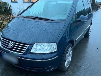Gebraucht VW Sharan 2008 Blau Van / Kleinbus