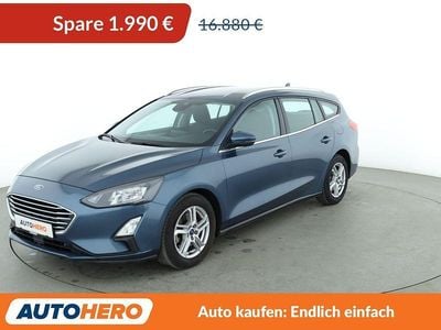 Blau Gebraucht 2020 Ford Focus Kombi | 14.890 € (Guter Preis)