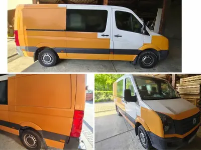 Używany VW Crafter 136 KM (100 kW) 2014 Biały Van
