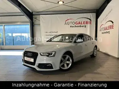 Brugt Audi A5 Sportback S-Line 190 HK (139 kW) 2017 Hvid Hatchback