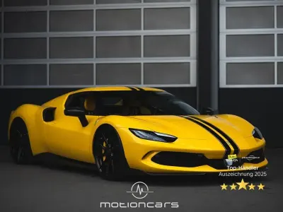 Nouă Ferrari 296 829 CP (609 kW) 2025 Galben