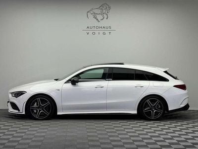 Gebraucht Mercedes CLA35 AMG AMG 306 PS (225 kW) 2020 Polarweiss  unilack Kombi