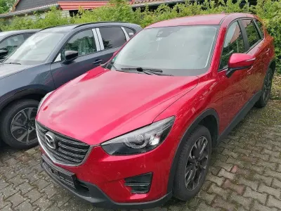 Gebraucht Mazda CX-5 Nakama 150 PS (110 kW) 2017 Rubinrot metallic SUV