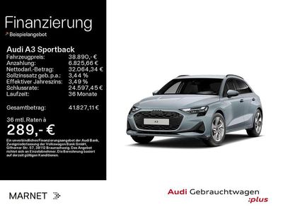 Gebraucht Audi A3 Advanced 204 PS (150 kW) 2025 Pfeilgrau perleffekt Limousine