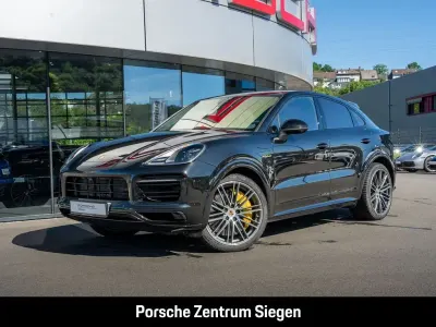 Gebraucht Porsche Cayenne E-Hybrid Coupe Platinum Edition 462 PS (339 kW) 2023 Schwarz SUV