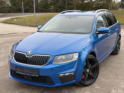 Gebraucht Skoda Octavia RS 184 PS (135 kW) 2014 Blau Kleinwagen
