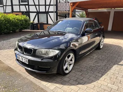 Gebraucht BMW 125 Cabriolet Sport Line 218 PS (160 kW) 2008 Schwarz Cabrio
