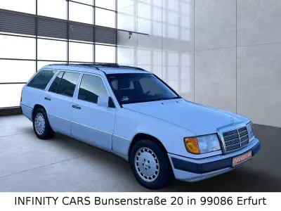 Brugt Mercedes E230 132 HK (97 kW) 1992 Hvid Stationcar