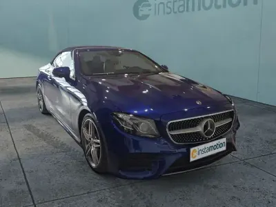 Gebraucht Mercedes E300 Sport 258 PS (189 kW) 2020 Blau Cabrio