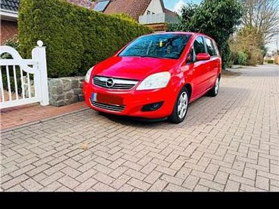 Gebraucht Opel Zafira 125 PS (91 kW) 2008 Rot Van / Kleinbus