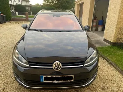 Gebraucht VW Golf VII Highline 125 PS (91 kW) 2014 Schwarz Kombi