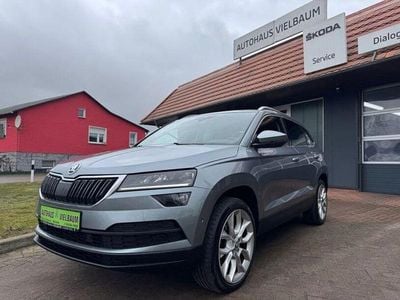 Business grau metallic Gebraucht 2018 Skoda Karoq Style SUV | 19.990 € (Fairer Preis)