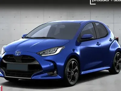 Neu Toyota Yaris Hybrid Style 130 PS (95 kW) 2026 Blau Limousine