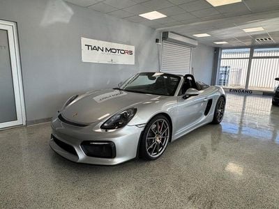 Gebraucht Porsche Boxster Spyder 375 PS (275 kW) 2016 Silber Cabrio