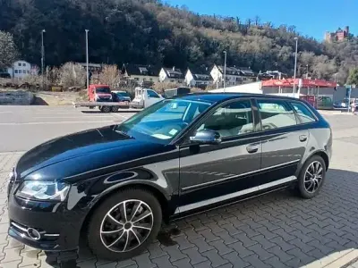 Gebraucht Audi A3 S-Line 125 PS (91 kW) 2012 Schwarz Kleinwagen