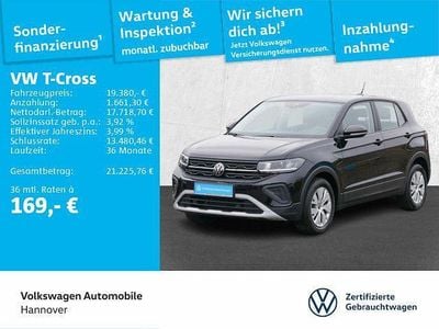 Gebraucht VW T-Cross Basis 95 PS (69 kW) 2025 Schwarz SUV