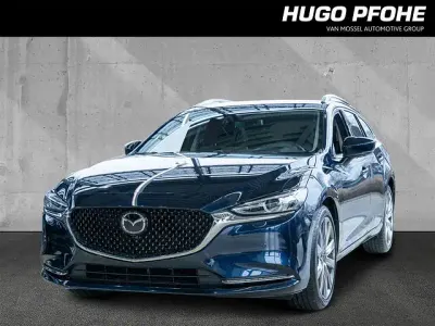 Gebraucht Mazda 6 Exclusive-Line 194 PS (142 kW) 2024 Blau Kombi