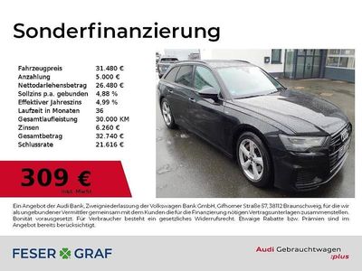 Second-hand Audi A6 Ambiente 299 CP (219 kW) 2022 Negru Break