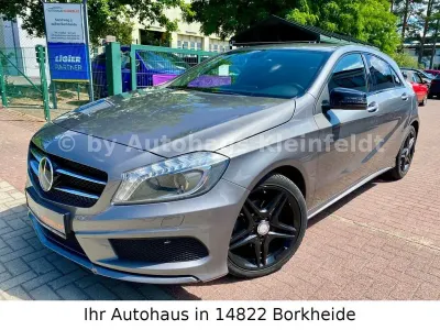 Gebraucht Mercedes A200 AMG line 136 PS (100 kW) 2014 Grau Kleinwagen