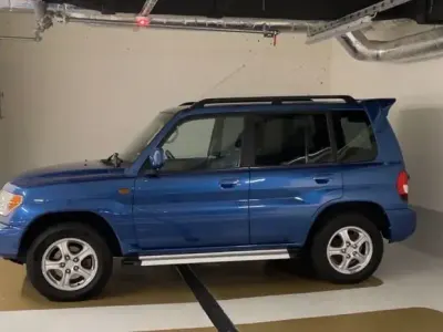 Gebraucht Mitsubishi Pajero 114 PS (83 kW) 2002 Blau SUV