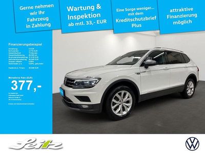 Gebraucht VW Tiguan Allspace Highline 150 PS (110 kW) 2019 Weiß SUV