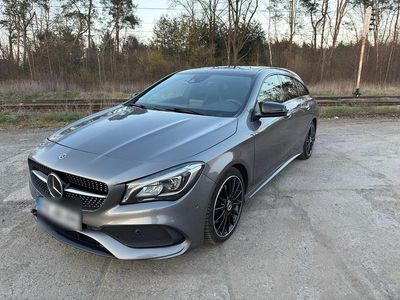 Usata Mercedes CLA220 AMG line 177 CV (130 kW) 2017 Grigio Berlina