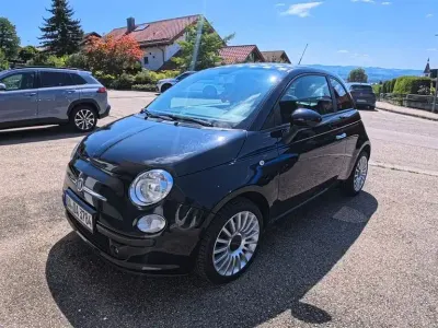 Gebraucht Fiat 500 69 PS (50 kW) 2010 Schwarz Kleinwagen