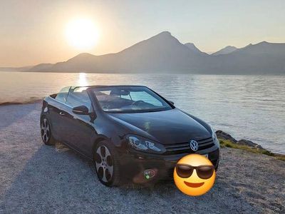 Schwarz Gebraucht 2012 VW Golf Cabriolet Cabrio | 5.700 €