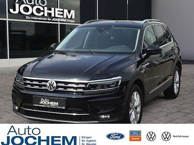 Schwarz Gebraucht 2019 VW Tiguan Highline SUV | 23.990 € (Guter Preis)