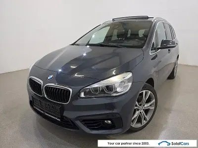 Gebraucht BMW 218 Gran Tourer Sport Line 150 PS (110 kW) 2018 Grau Van / Kleinbus