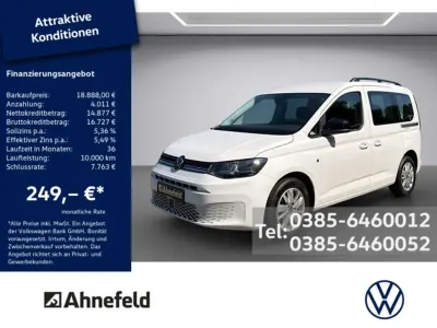 Gebraucht VW Caddy Life 102 PS (75 kW) 2021 Candy weiss Van / Kleinbus